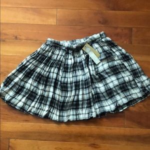Plaid skirt